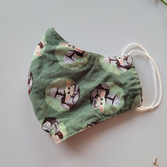 HANDMADE STARWARS Baby Yoda men’s face mask - Picture 5 of 8